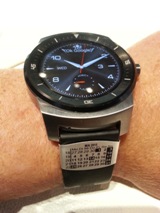 Uhren Armband Kalender an der Google-Uhr